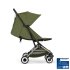 Carucior sport pentru copii CYBEX Orfeo, compact, ultra usor, Moss Green cu cadru Taupe - 7