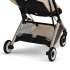Компактна, ултралека количка CYBEX Orfeo, цвят Almond Beige с рамка Taupe - 16