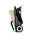 CYBEX Orfeo compact, εξαιρετικά ελαφρύ καρότσι, Almond Beige με πλαίσιο Taupe - 11
