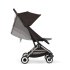 Carucior sport pentru copii CYBEX Orfeo, compact, ultra usor, Chocolate Brown cu cadru Taupe - 7