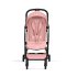 Carucior sport pentru copii CYBEX Orfeo, compact, ultra usor, Candy Pink cu cadru Black - 2