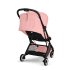 Carucior sport pentru copii CYBEX Orfeo, compact, ultra usor, Candy Pink cu cadru Black - 5