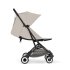 CYBEX Orfeo compact, εξαιρετικά ελαφρύ, καρότσι Dune Grey με μαύρο σκελετό - 7