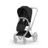 Material textil pentru carucior Cybex Platinum Style Priam si e-Priam, Sepia Black - 1
