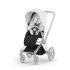 Material textil pentru carucior Cybex Platinum Style Priam si e-Priam, Off White - 1