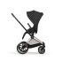 Carucior 2 in 1 pentru copii Cybex Priam Comfort, premium, Sepia Black cu cadru Rosegold - 8
