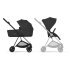 Carucior 2 in 1 pentru copii Cybex Mios Comfort, premium, Sepia Black cu cadru Matt Black - 2
