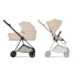 Carucior 2 in 1 pentru copii Cybex Mios Comfort, premium, Cozy Beige cu cadru Matt Black - 2