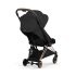Carucior pentru copii Cybex Coya Style, compact, premium, Sepia Black cu cadru Rosegold - 5