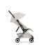 Carucior pentru copii Cybex Coya Style, compact, premium, City Grey cu cadru Chrome - 3