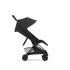 Carucior pentru copii Cybex Coya Style, compact, premium, Sepia Black cu cadru Matt Black - 4