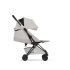 Carucior pentru copii Cybex Coya Style, compact, premium, City Grey cu cadru Matt Black - 4