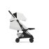 Carucior pentru copii Cybex Coya Style, compact, premium, Off White cu cadru Matt Black - 4