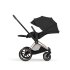 Carucior sport pentru copii Cybex Priam Style, premium, Sepia Black cu cadru Rosegold - 4