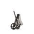 Carucior sport pentru copii Cybex Priam Style, premium, City Grey cu cadru Rosegold - 8