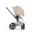 Carucior sport pentru copii Cybex Priam Style, premium, Cozy Beige cu cadru Rosegold - 6