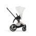 Carucior sport pentru copii Cybex Priam Style, premium, Off White cu cadru Rosegold - 4
