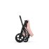 Carucior sport pentru copii Cybex Priam Style, premium, Peach Pink cu cadru Matt Black - 6