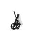 Carucior sport pentru copii Cybex Priam Style, premium, Off White cu cadru Matt Black - 8