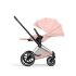 Carucior sport pentru copii Cybex Priam Style, premium, Peach Pink cu cadru Chrome - 6