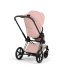 Carucior sport pentru copii Cybex Priam Style, premium, Peach Pink cu cadru Chrome - 7