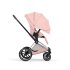 Carucior sport pentru copii Cybex Priam Style, premium, Peach Pink cu cadru Chrome - 5