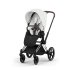 Carucior sport pentru copii Cybex Priam Style, premium, Off White cu cadru Chrome - 1
