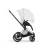 Carucior sport pentru copii Cybex Priam Style, premium, Off White cu cadru Chrome - 5