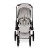 Carucior 2 in 1 pentru copii Cybex Priam Style, premium, City Grey cu cadru Rosegold - 4