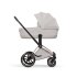 Carucior 2 in 1 pentru copii Cybex Priam Style, premium, City Grey cu cadru Rosegold - 2
