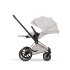 Carucior 2 in 1 pentru copii Cybex Priam Style, premium, City Grey cu cadru Rosegold - 7