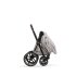 Carucior 2 in 1 pentru copii Cybex Priam Style, premium, City Grey cu cadru Rosegold - 16