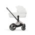 Carucior 2 in 1 pentru copii Cybex Priam Style, premium, Off White cu cadru Rosegold - 2