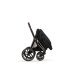 Carucior 2 in 1 pentru copii Cybex Priam Style, premium, Sepia Black cu cadru Chrome - 16