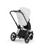 Carucior 2 in 1 pentru copii Cybex Priam Style, premium, Off White cu cadru Chrome - 6