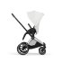 Carucior 2 in 1 pentru copii Cybex Priam Style, premium, Off White cu cadru Chrome - 7