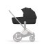 Carucior 3 in 1 pentru copii Cybex Priam Style, cu landou si scoica Cloud T Plus, Sepia Black cu cadru Rosegold - 13