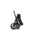 Carucior 3 in 1 pentru copii Cybex Priam Style, cu landou si scoica Cloud T Plus, Sepia Black cu cadru Rosegold - 12