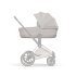 Carucior 3 in 1 pentru copii Cybex Priam Style, cu landou si scoica Cloud T Plus, City Grey cu cadru Rosegold - 12