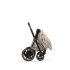 Carucior 3 in 1 pentru copii Cybex Priam Style, cu landou si scoica Cloud T Plus, Cozy Beige cu cadru Matt Black - 15
