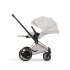 Carucior sport pentru copii Cybex Platinum e-Priam Style, premium, City Grey cu cadru Rosegold - 9