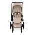 Carucior sport pentru copii Cybex Platinum e-Priam Style, premium, Cozy Beige cu cadru Rosegold - 2
