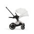 Carucior sport pentru copii Cybex Platinum e-Priam Style, premium, Off White cu cadru Rosegold - 7