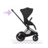 Carucior sport pentru copii Cybex Platinum e-Priam Style, premium, Sepia Black cu cadru Matt Black - 7