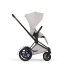 Carucior sport pentru copii Cybex Platinum e-Priam Style, premium, City Grey cu cadru Matt Black - 4
