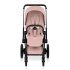 Carucior sport pentru copii Cybex Platinum e-Priam Style, premium, Peach Pink cu cadru Matt Black - 2