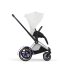 Carucior sport pentru copii Cybex Platinum e-Priam Style, premium, Off White cu cadru Chrome - 4