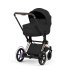 Carucior 2 in 1 pentru copii Cybex E-Priam Style, premium, Sepia Black cu cadru Rosegold - 2