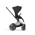 Carucior 2 in 1 pentru copii Cybex E-Priam Style, premium, Sepia Black cu cadru Rosegold - 6