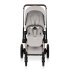 Carucior 2 in 1 pentru copii Cybex E-Priam Style, premium, City Grey cu cadru Rosegold - 11
